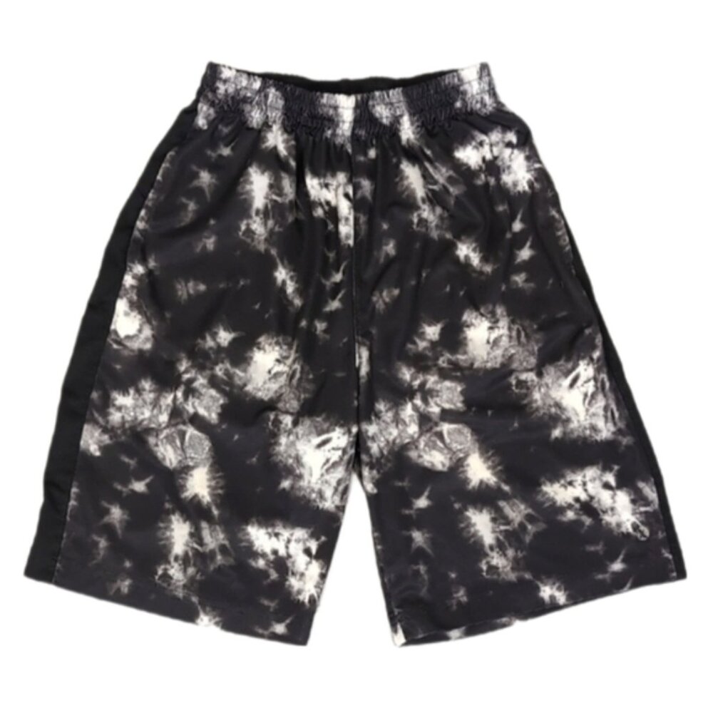 3/$20 XERSION Quick Dri Shorts Abstract Tie Dye Elastic Waist Drawstring Pull On